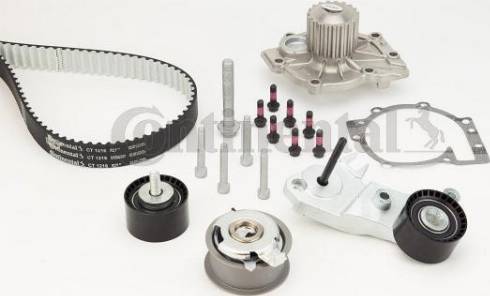 Continental CT1216WP2 - Pompa acqua + Kit cinghie dentate www.autoricambi360.it