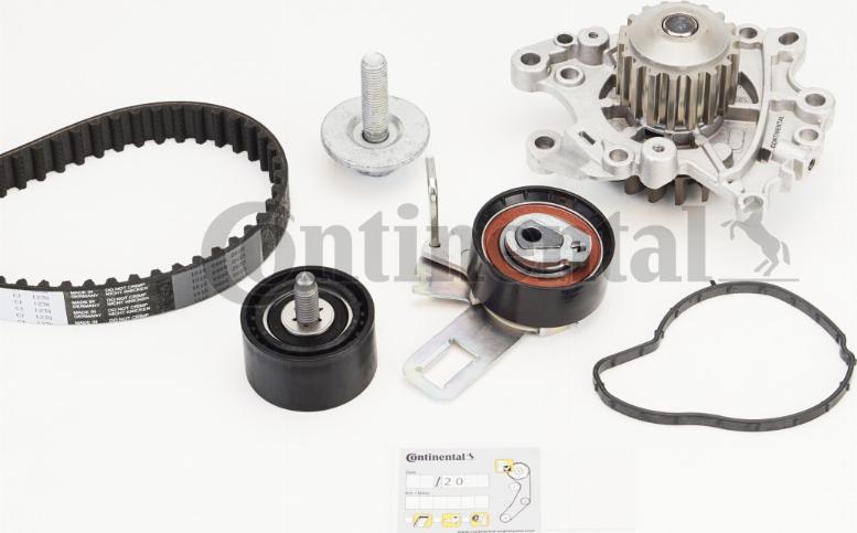 Continental CT1230WP1 - Pompa acqua + Kit cinghie dentate www.autoricambi360.it