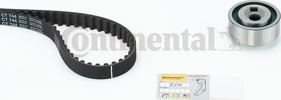 CONTINENTAL CT744K1 - Kit cinghie dentate www.autoricambi360.it