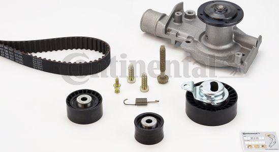 CONTINENTAL CT728WP1 - Pompa acqua + Kit cinghie dentate www.autoricambi360.it