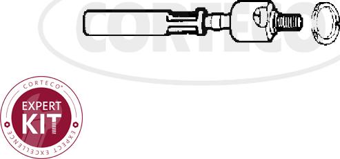 Corteco 49396756 - Giunto assiale, Asta trasversale www.autoricambi360.it