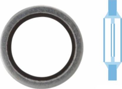 Corteco 005503S - Anello di tenuta, vite di scarico olio www.autoricambi360.it