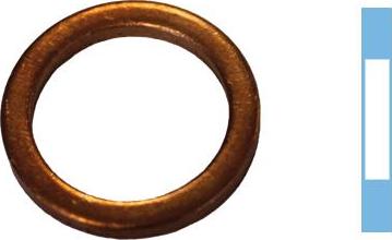 Corteco 005783S - Anello di tenuta, vite di scarico olio www.autoricambi360.it