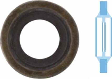 Corteco 008798H - Anello di tenuta, vite di scarico olio www.autoricambi360.it