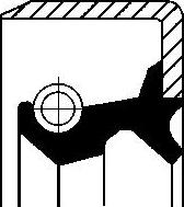 Corteco 01034644B - Paraolio, Presa forza secondaria www.autoricambi360.it