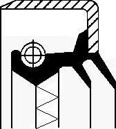 Corteco 01016915B - Anello tenuta, Differenziale www.autoricambi360.it