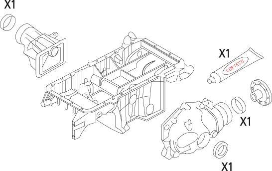 Corteco 19535862 - Kit guarnizioni, Differenziale www.autoricambi360.it