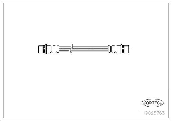 Corteco 19025763 - Flessibile del freno www.autoricambi360.it