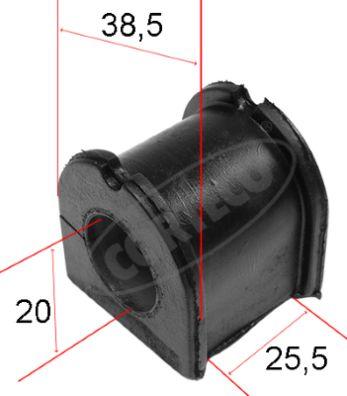 Corteco 80000475 - Bronzina cuscinetto, Barra stabilizzatrice www.autoricambi360.it