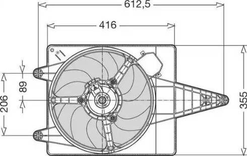 CTR 1209503 - Ventola, Raffreddamento motore www.autoricambi360.it