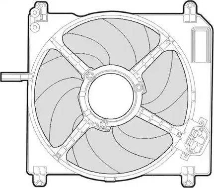 CTR 1209530 - Ventola, Raffreddamento motore www.autoricambi360.it