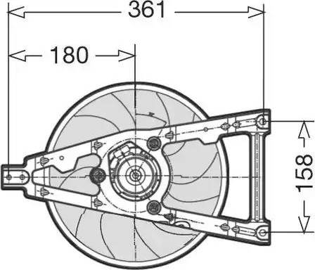 CTR 1209537 - Ventola, Raffreddamento motore www.autoricambi360.it