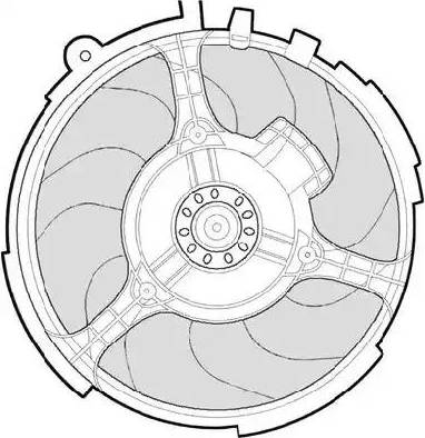 CTR 1209575 - Ventola, Raffreddamento motore www.autoricambi360.it