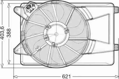CTR 1209612 - Ventola, Raffreddamento motore www.autoricambi360.it