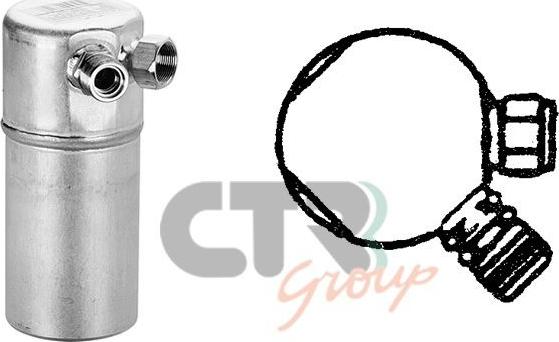 CTR 1211454 - Essiccatore, Climatizzatore www.autoricambi360.it