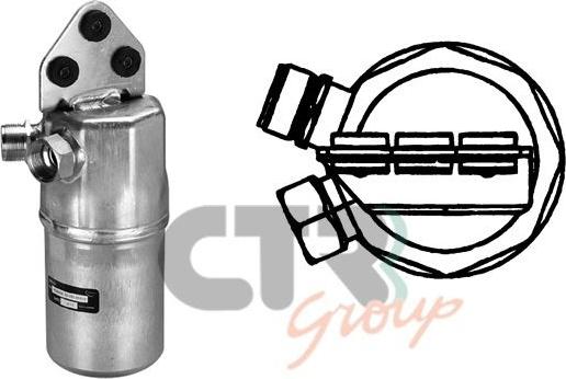 CTR 1211458 - Essiccatore, Climatizzatore www.autoricambi360.it