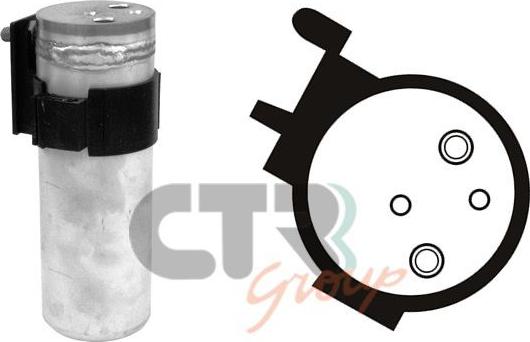 CTR 1211406 - Essiccatore, Climatizzatore www.autoricambi360.it
