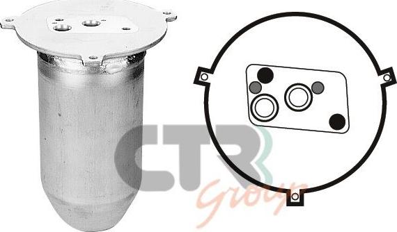 CTR 1211203 - Essiccatore, Climatizzatore www.autoricambi360.it