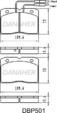 Samko 5SP015 - Kit pastiglie freno, Freno a disco www.autoricambi360.it