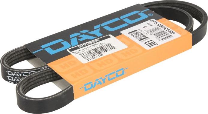 DAYCO 4PK996EEHD - Cinghia Poly-V www.autoricambi360.it
