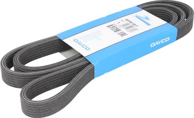 Dayco 6DPK1817 - Cinghia Poly-V www.autoricambi360.it