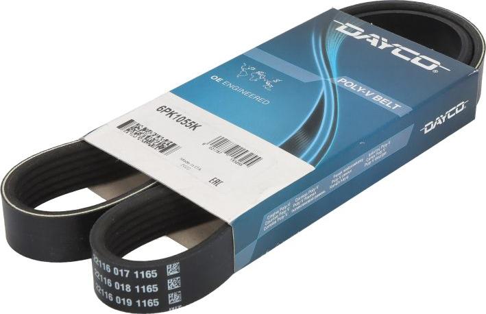DAYCO 6PK1055K - Cinghia Poly-V www.autoricambi360.it