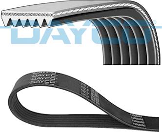 Dayco 6PK1100S - Cinghia Poly-V www.autoricambi360.it