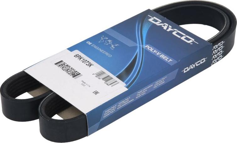Dayco 6PK1073K - Cinghia Poly-V www.autoricambi360.it