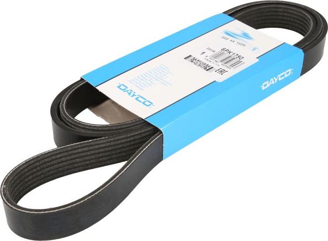 Dayco 6PK1750 - Cinghia Poly-V www.autoricambi360.it