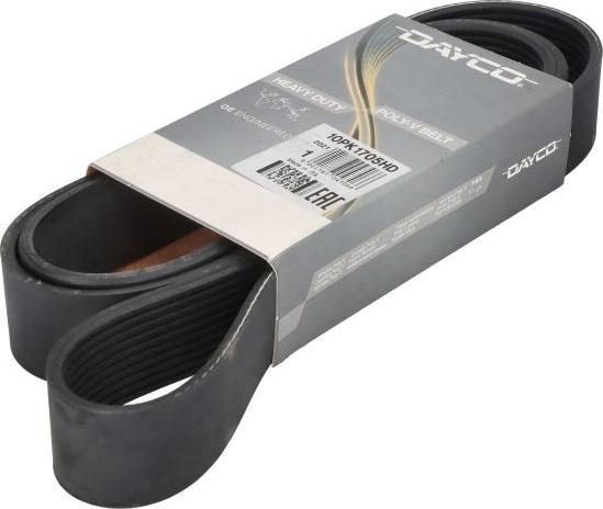 DAYCO 10PK1705HD - Cinghia Poly-V www.autoricambi360.it