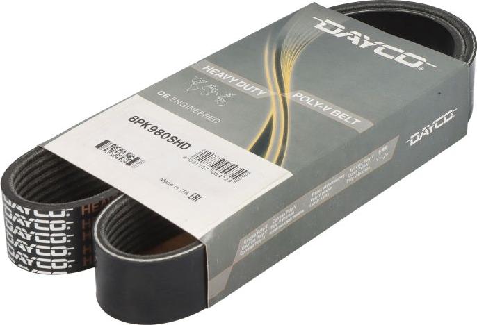 DAYCO 8PK980SHD - Cinghia Poly-V www.autoricambi360.it