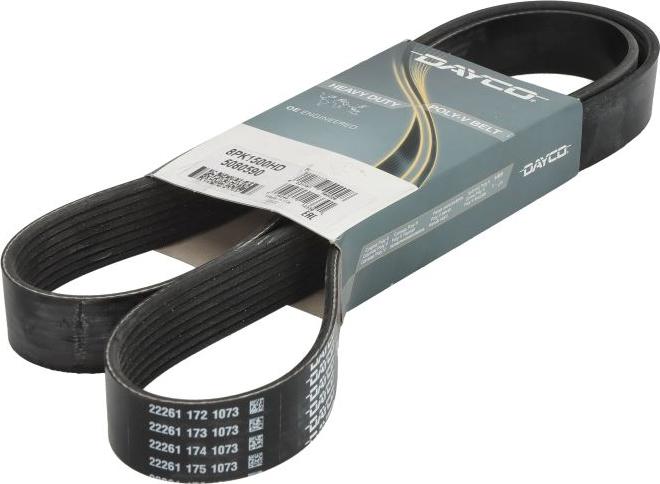 DAYCO 8PK1500HD - Cinghia Poly-V www.autoricambi360.it