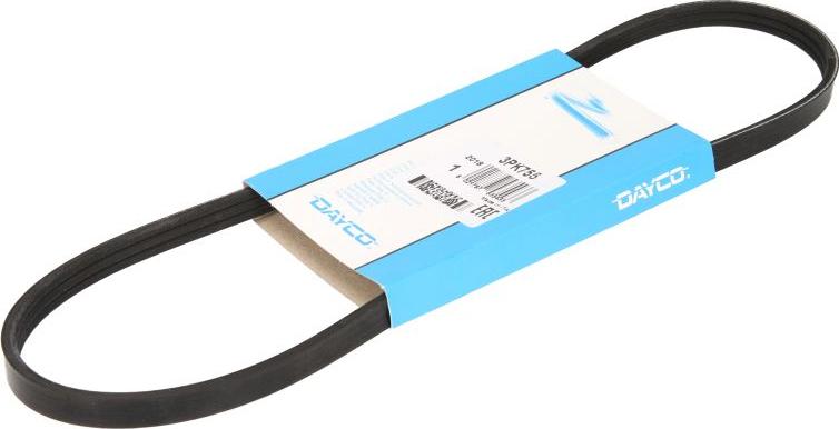 Dayco 3PK755 - Cinghia Poly-V www.autoricambi360.it
