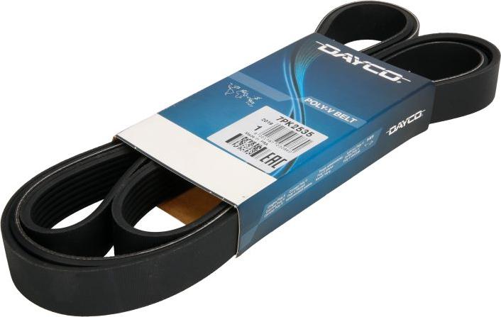 Dayco 7PK2535 - Cinghia Poly-V www.autoricambi360.it