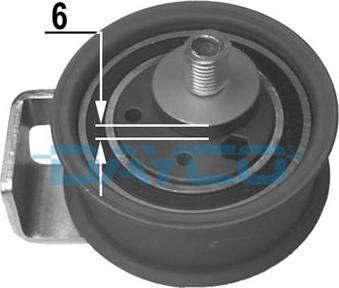 DAYCO ATB2143 - Rullo tenditore, Cinghia dentata www.autoricambi360.it