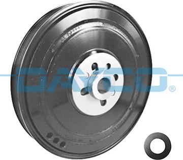 DAYCO DPV1077 - Puleggia cinghia, Albero a gomiti www.autoricambi360.it