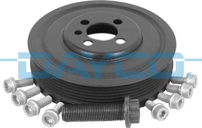 DAYCO DPV1123K - Puleggia cinghia, Albero a gomiti www.autoricambi360.it