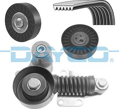 Dayco KPV491 - Kit Cinghie Poly-V www.autoricambi360.it