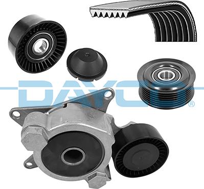 Dayco KPV434 - Kit Cinghie Poly-V www.autoricambi360.it