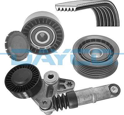 Dayco KPV597 - Kit Cinghie Poly-V www.autoricambi360.it