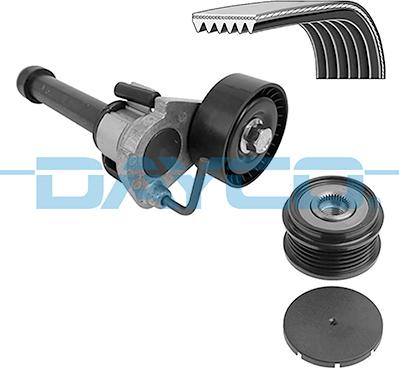 Dayco KPV516 - Kit Cinghie Poly-V www.autoricambi360.it