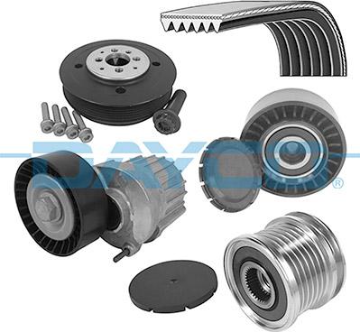 Dayco KPV581 - Kit Cinghie Poly-V www.autoricambi360.it