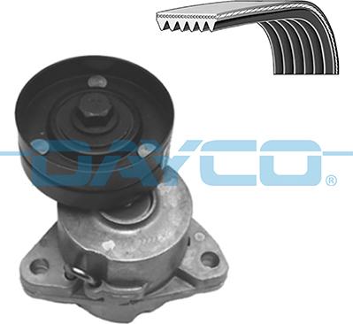 Dayco KPV657 - Kit Cinghie Poly-V www.autoricambi360.it