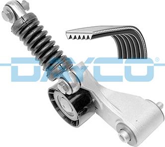 Dayco KPV187 - Kit Cinghie Poly-V www.autoricambi360.it