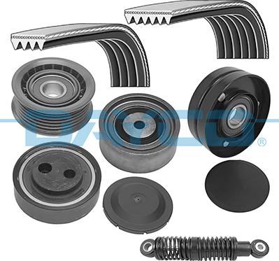 Dayco KPV866 - Kit Cinghie Poly-V www.autoricambi360.it