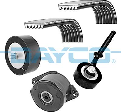 Dayco KPV875 - Kit Cinghie Poly-V www.autoricambi360.it