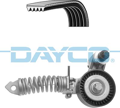 Dayco KPV392 - Kit Cinghie Poly-V www.autoricambi360.it