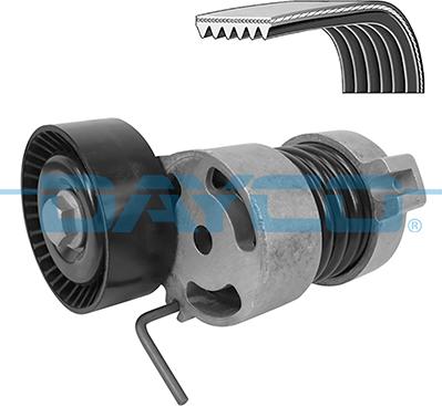 Dayco KPV740 - Kit Cinghie Poly-V www.autoricambi360.it