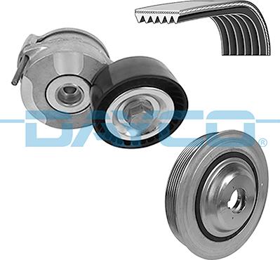 Dayco KPV743 - Kit Cinghie Poly-V www.autoricambi360.it