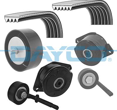 Dayco KPV789 - Kit Cinghie Poly-V www.autoricambi360.it